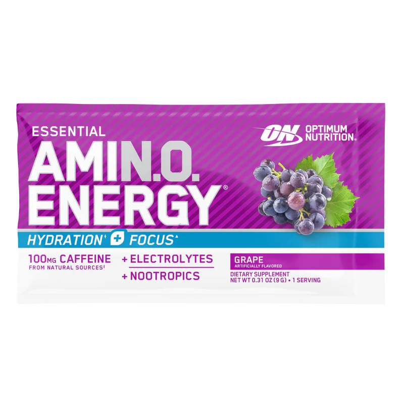 AMIN.O. ENERGY HYDRATION + FOCUS Sample Packets