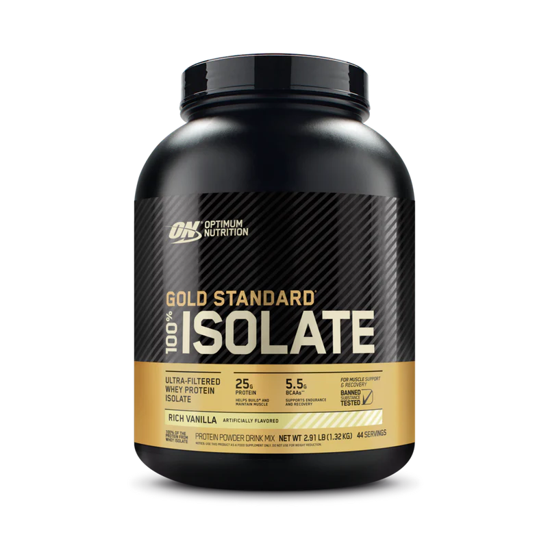 Gold Standard 100% Isolate Whey Protein powder