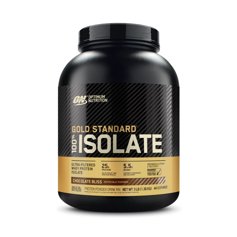 Gold Standard 100% Isolate Whey Protein powder